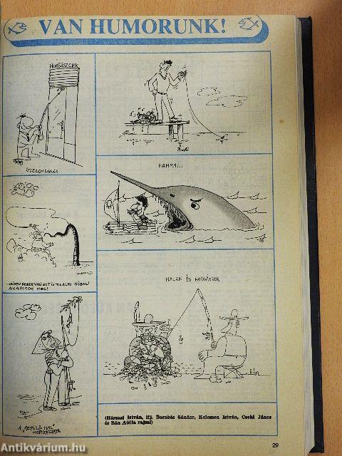 Magyar Horgász 1986. január-december, 1987. január-május