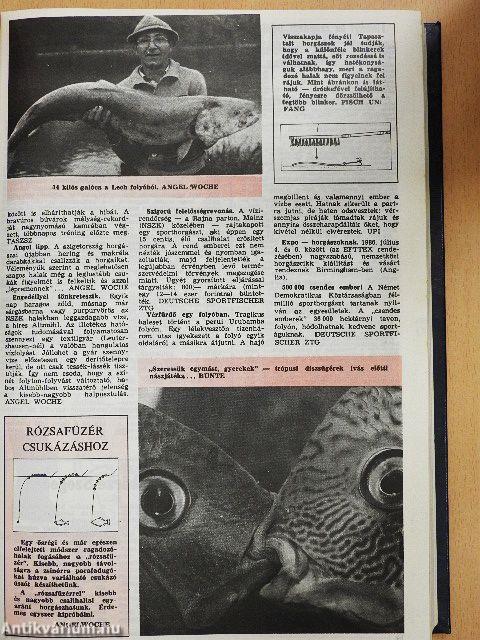 Magyar Horgász 1986. január-december, 1987. január-május