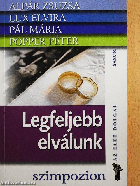 Legfeljebb elválunk