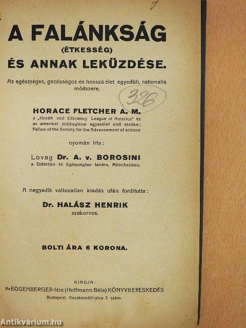 A falánkság (étkesség) és annak leküzdése