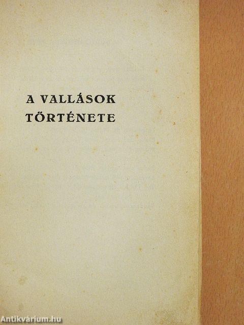 A vallások története