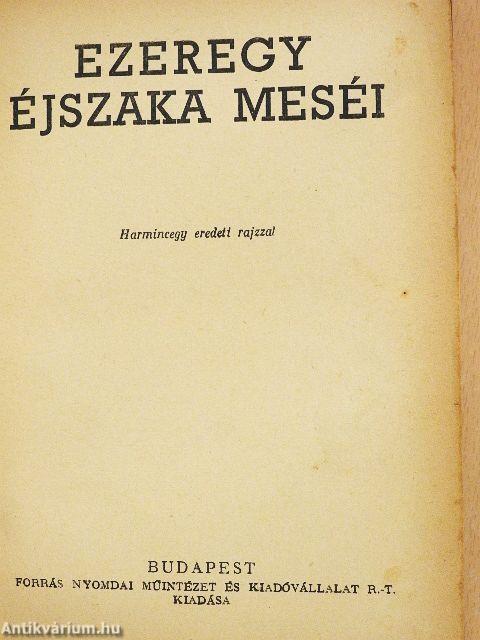 Ezeregy éjszaka meséi