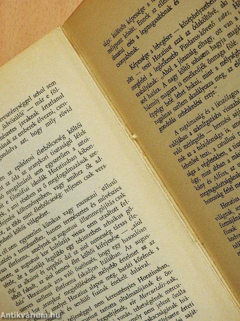 Magyar Horatius/Horatius Noster