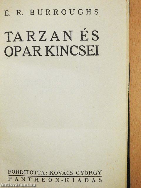 Tarzan és Opar kincsei