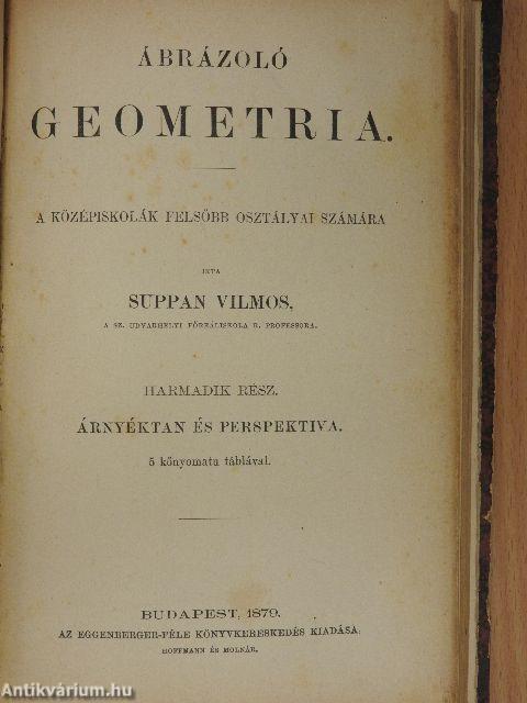 Ábrázoló geometria I-III.