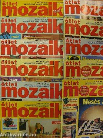 Ötlet Mozaik 1998-1999. (vegyes számok, 11 db)