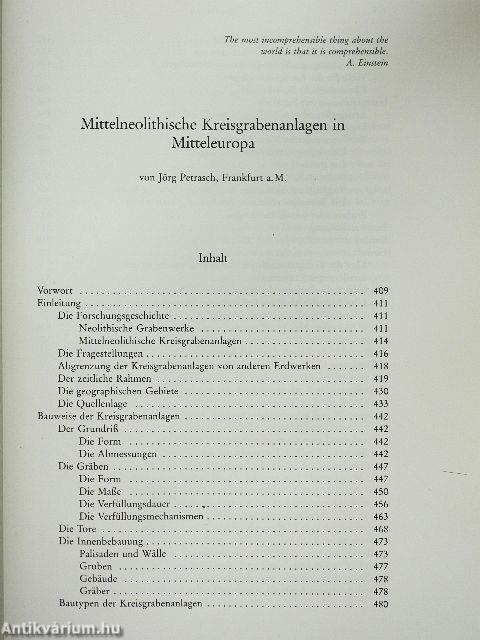 Mittelneolithische Kreisgrabenanlagen in Mitteleuropa