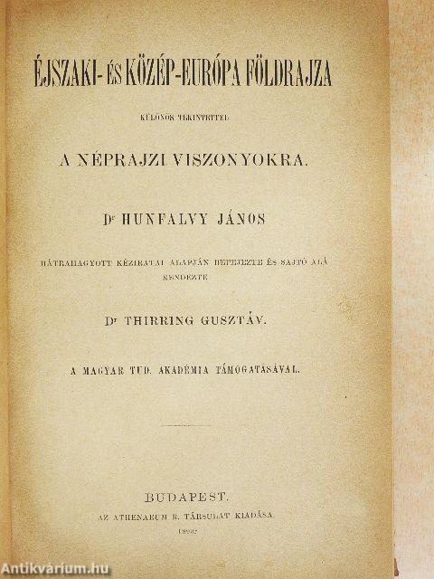 Éjszaki- és Közép-Európa földrajza