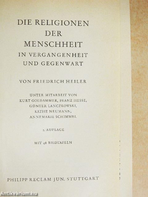 Die Religionen der Menschheit