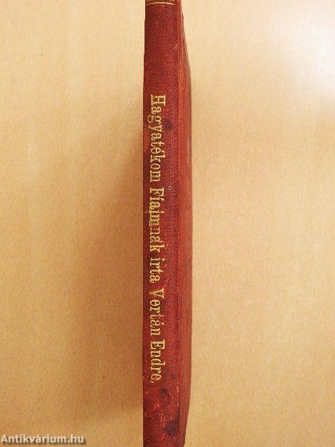 Hagyatékom fiaimnak