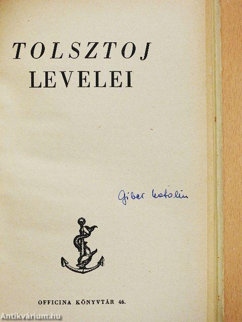 Tolsztoj levelei