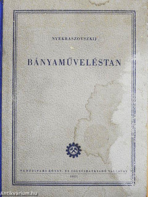Bányaműveléstan