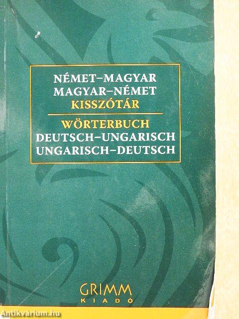 Német-magyar/Magyar-német kisszótár