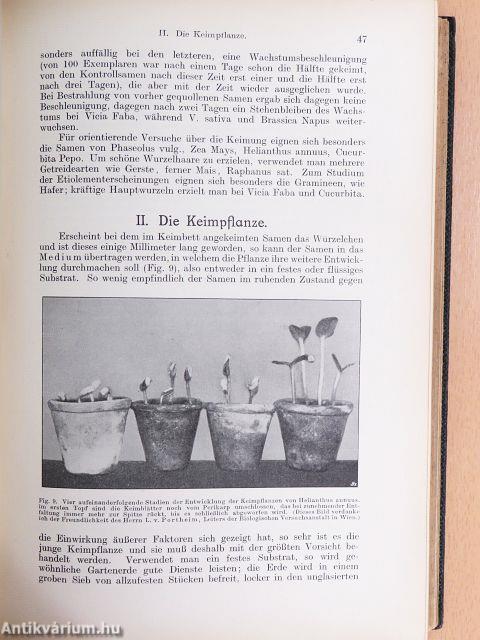 Ernährungsphysiologisches Praktikum der höheren Pflanzen