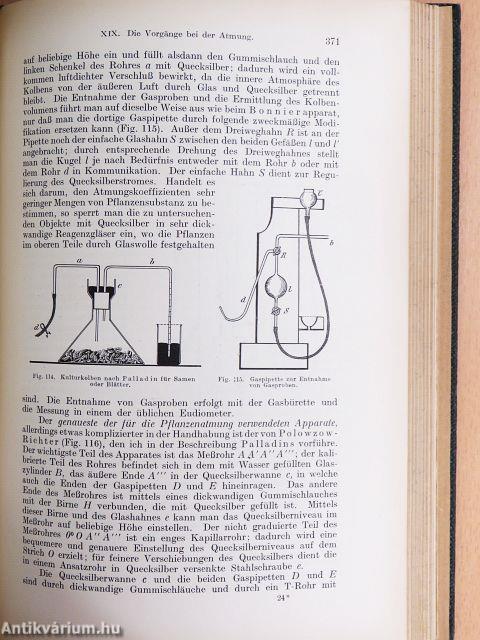 Ernährungsphysiologisches Praktikum der höheren Pflanzen
