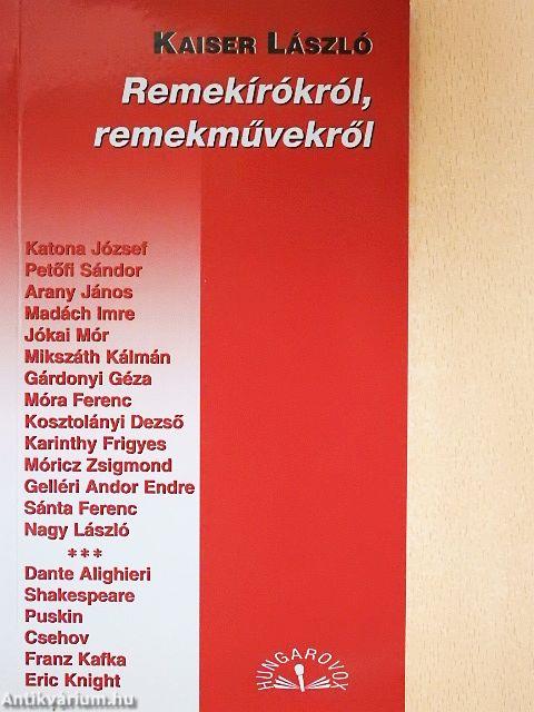 Remekírókról, remekművekről