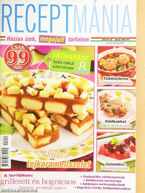 Receptmánia 2015/4. július-augusztus