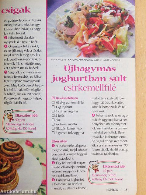 Receptmánia 2015/4. július-augusztus
