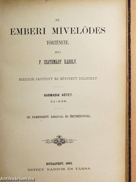 Az emberi mívelődés története II-III. (töredék)