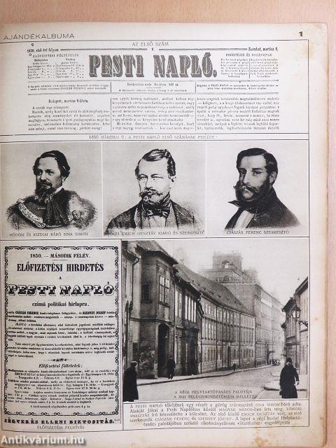 A nyolcvanéves Pesti Napló ajándék-albuma