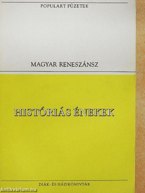 Históriás énekek