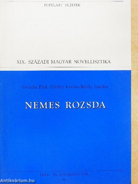 Nemes rozsda