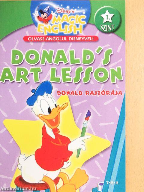 Donald's art lesson