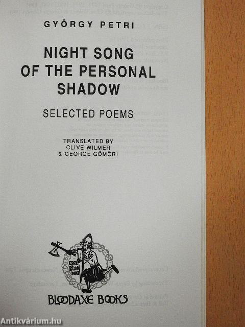Night Song of the Personal Shadow