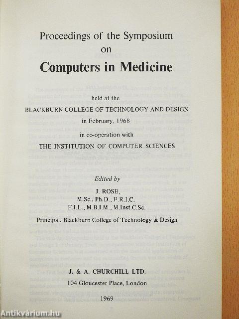 Proceedings of the Symposium on Computers in Medicine