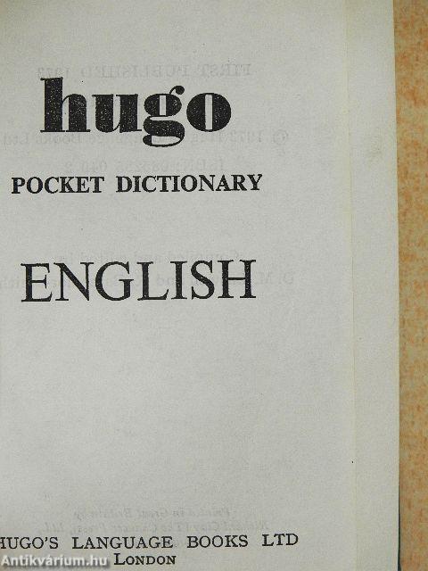 Hugo Pocket Dictionary English