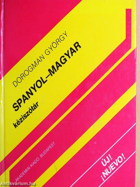 Spanyol-magyar kéziszótár