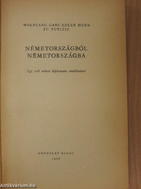 Németországból Németországba