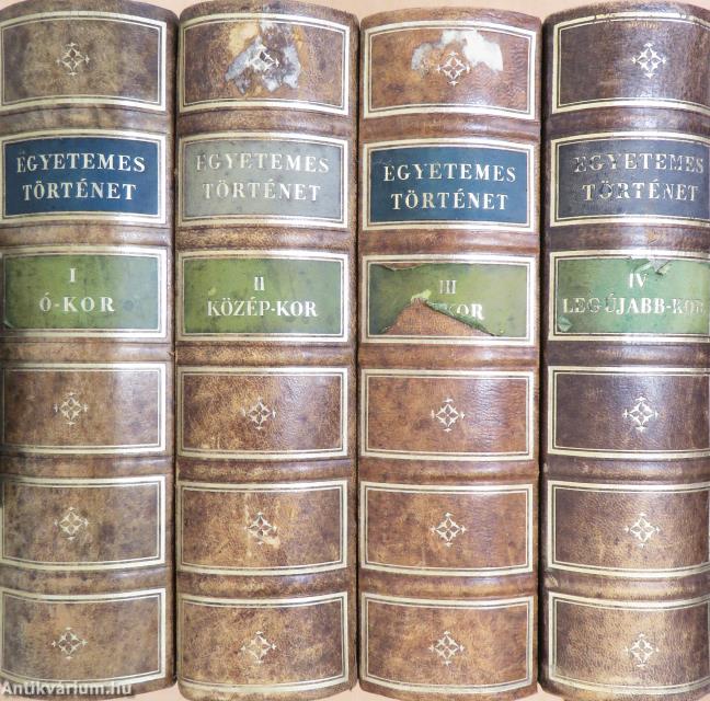 Egyetemes történet I-IV.