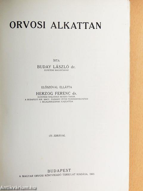 Orvosi alkattan