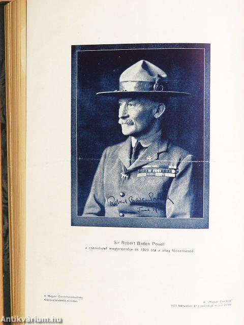 Magyar Cserkész 1922-1923. (nem teljes évfolyam)