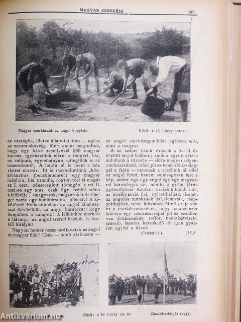Magyar Cserkész 1922-1923. (nem teljes évfolyam)