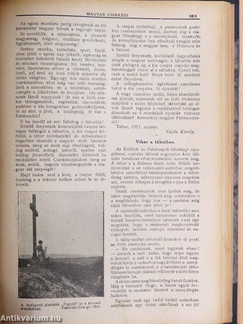 Magyar Cserkész 1920-1921 (nem teljes évfolyam)