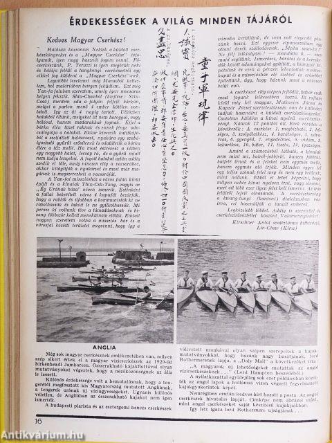 Magyar Cserkész 1935. szeptember-1936. június