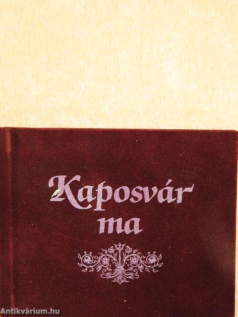 Kaposvár egykor/Kaposvár ma