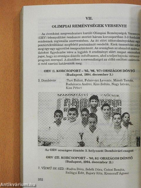 Tolna megye Sportévkönyve 1994