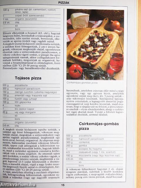 99 pizza és tészta 33 színes ételfotóval