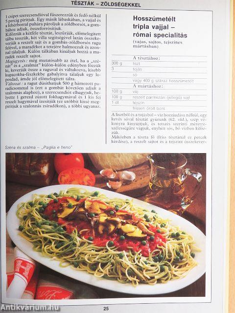 99 pizza és tészta 33 színes ételfotóval