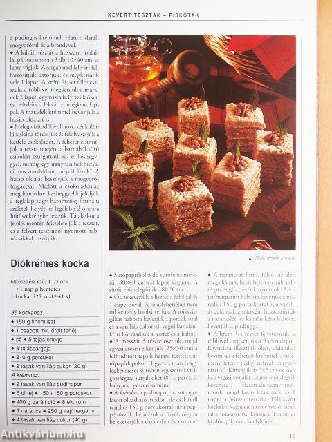 99 házi sütemény 33 színes ételfotóval