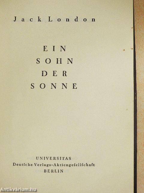 Ein Sohn der Sonne