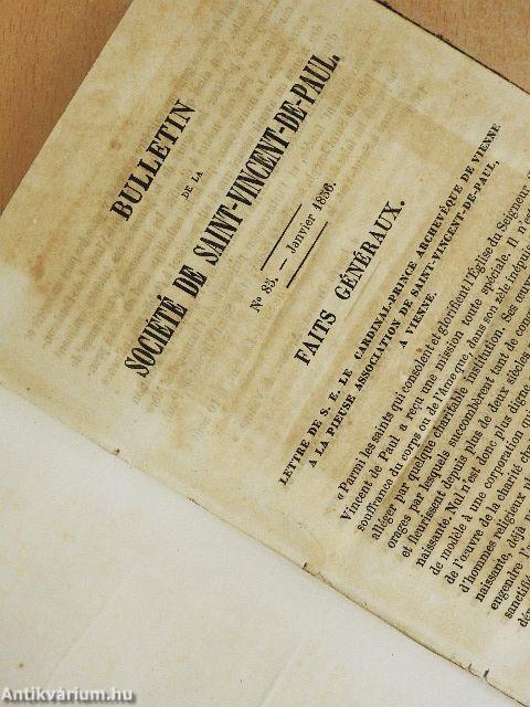 Bulletin de la Société de Saint-Vincent-de-Paul VIII.