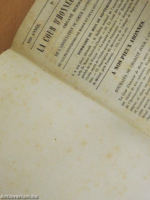 La Cour d'Honneur de Marie Janvier 1871