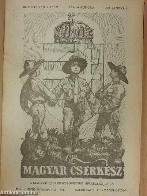 Magyar Cserkész 1922-1923. (nem teljes évfolyam)
