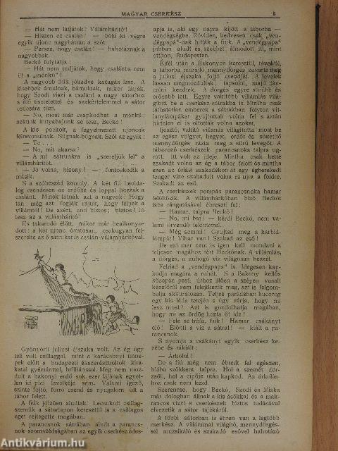 Magyar Cserkész 1922-1923. (nem teljes évfolyam)