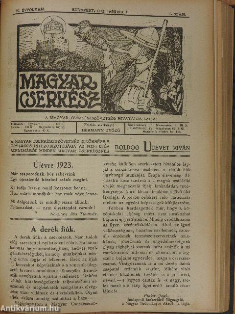 Magyar Cserkész 1922-1923. (nem teljes évfolyam)