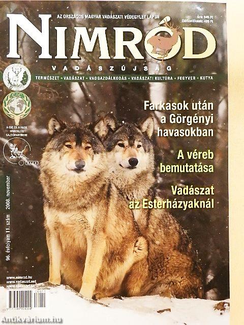 Nimród 2008. november